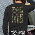 My Daddy Is My Hero Military Dad US Flag Father’s Day Long Sleeve T-Shirt Back Print My Daddy Is My Hero Military Dad US Flag Father’s Day Long Sleeve T-Shirt Back Print