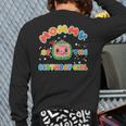 Daddy Mommy Of The Birthday Girl Melon Family Matching Long Sleeve T-Shirt Back Print Daddy Mommy Of The Birthday Girl Melon Family Matching Long Sleeve T-Shirt Back Print