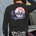Daddy Of Rookie 1st Birthday Baseball Theme Matching Party Long Sleeve T-Shirt Back Print Daddy Of Rookie 1st Birthday Baseball Theme Matching Party Long Sleeve T-Shirt Back Print