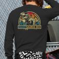 Daddysaurus Rex Dinosaur Daddy Saurus Rex Family Matching Long Sleeve T-Shirt Back Print Daddysaurus Rex Dinosaur Daddy Saurus Rex Family Matching Long Sleeve T-Shirt Back Print