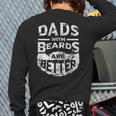 Dads With Beards Are Better Distressed Long Sleeve T-Shirt Back Print Dads With Beards Are Better Distressed Long Sleeve T-Shirt Back Print