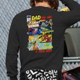 DC Comics Father's Day Justice League Dad Attributes Long Sleeve T-Shirt Back Print