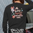 Disney Minnie Mouse Mermaid Dad Of The Birthday Girl Long Sleeve T-Shirt Back Print Disney Minnie Mouse Mermaid Dad Of The Birthday Girl Long Sleeve T-Shirt Back Print
