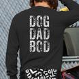 Dog Dad Bod Pet Owner Fitness Gym Long Sleeve T-Shirt Back Print