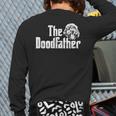 The Doodlefather Golden Doodle Dad Dog Goldendoodle Long Sleeve T-Shirt Back Print
