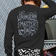 Dungeons & Dragons Father's Day Dungeon Master Dad Long Sleeve T-Shirt Back Print