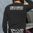 My Favorite Child Gave Me This Shirt Family Humor Dad Mom Long Sleeve T-Shirt Back Print