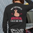 My Favorite K-Pop Girl Calls Me Dad K-Pop Girl Long Sleeve T-Shirt Back Print My Favorite K-Pop Girl Calls Me Dad K-Pop Girl Long Sleeve T-Shirt Back Print