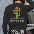 Fun Hilarious Stepfather Humor Stepdad Long Sleeve T-Shirt Back Print