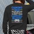 Gamer Video Games Gaming Dad Gaming Long Sleeve T-Shirt Back Print