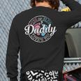Gender Reveal Dad Daddy To Be Pink Or Blue Baby Shower Long Sleeve T-Shirt Back Print