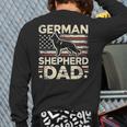 German Shepherd Dad Shirt American Flag German Shepherds Long Sleeve T-Shirt Back Print German Shepherd Dad Shirt American Flag German Shepherds Long Sleeve T-Shirt Back Print