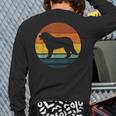 Golden Mountain Vintage Retro Mum Dad Dog Men Women Kids Long Sleeve T-Shirt Back Print