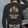 Great Dane Dad Vintage Long Sleeve T-Shirt Back Print