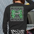 Green Sport Loud Proud Cheer Coach Dad Father's Day Long Sleeve T-Shirt Back Print