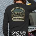 Handyman For Men Women Dad Fixologist Carpenter Tools Long Sleeve T-Shirt Back Print