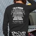 I'm A Proud Dad Brain Tumor Warrior Brain Tumor Survivor Long Sleeve T-Shirt Back Print I'm A Proud Dad Brain Tumor Warrior Brain Tumor Survivor Long Sleeve T-Shirt Back Print