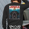 Lab Jowls Tee Labrador Retriever Mom Top Dad Long Sleeve T-Shirt Back Print