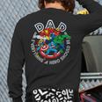 Marvel Comics Retro Classic Father's Day Avengers Hero Dad Long Sleeve T-Shirt Back Print