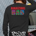 Marvel Spider-Man Amazing Dad Birthday Father’s Day Long Sleeve T-Shirt Back Print