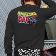 Marvel Spider-Man Amazing Dad Comic Book Father's Day Long Sleeve T-Shirt Back Print