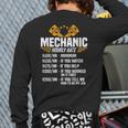 Mechanic Men Dad Hourly Rate Car Auto Garage Mechanic Long Sleeve T-Shirt Back Print Mechanic Men Dad Hourly Rate Car Auto Garage Mechanic Long Sleeve T-Shirt Back Print