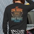 Motorcycle Mechanic Art For Men Dad Motorcycle Lovers Biker Long Sleeve T-Shirt Back Print