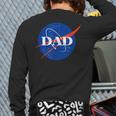 NASA Inspired DAD Meatball Long Sleeve T-Shirt Back Print NASA Inspired DAD Meatball Long Sleeve T-Shirt Back Print
