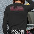 Oklahoma Dad University Sports Long Sleeve T-Shirt Back Print