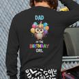 Owl Dad Birthday Party Dad Of The Birthday Girl Owl Long Sleeve T-Shirt Back Print Owl Dad Birthday Party Dad Of The Birthday Girl Owl Long Sleeve T-Shirt Back Print