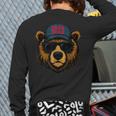 Papa Bear Father's Day Great Dad Joke Long Sleeve T-Shirt Back Print Papa Bear Father's Day Great Dad Joke Long Sleeve T-Shirt Back Print