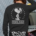 Peanuts Snoopy Cool Dad Long Sleeve T-Shirt Back Print