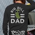 Pickle Pun Big Dill Dad Saying Dad Joke Father Humor Long Sleeve T-Shirt Back Print Pickle Pun Big Dill Dad Saying Dad Joke Father Humor Long Sleeve T-Shirt Back Print