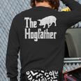 Pig The Hogfather Hog Dad Fathers Day Parody Papa Men Long Sleeve T-Shirt Back Print