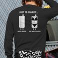 Plumber Hot Water Heater Plumbing Dad Joke Long Sleeve T-Shirt Back Print Plumber Hot Water Heater Plumbing Dad Joke Long Sleeve T-Shirt Back Print