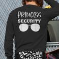 Princess Security Perfects For Dad Orr Boyfriend Small Long Sleeve T-Shirt Back Print