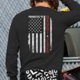 Promoted To Daddy 2026 Long Sleeve T-Shirt Back Print Promoted To Daddy 2026 Long Sleeve T-Shirt Back Print