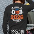 Proud Dad Of A 2026 Senior Basketball Graduation Long Sleeve T-Shirt Back Print