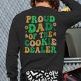 Proud Dad Of a Cookie Dealer Scout Troop Cookie Dealer Girls Long Sleeve T-Shirt Back Print