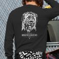Proud Irish Wolfhound Dad Dog Dad Irish Wolfhound Dog Long Sleeve T-Shirt Back Print
