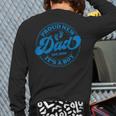Proud New Daddy It's A Boy Dad To Be 1st Time Father Long Sleeve T-Shirt Back Print