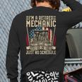 Retired Car Mechanic Tool Retirement Dad Grandpa Men Long Sleeve T-Shirt Back Print Retired Car Mechanic Tool Retirement Dad Grandpa Men Long Sleeve T-Shirt Back Print