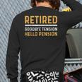 Retirement Best Retired 2026 Tee For Men Women Dad Mom Long Sleeve T-Shirt Back Print