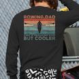 Round Rowing Dad Rudder Long Sleeve T-Shirt Back Print