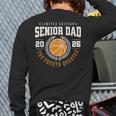 Senior Basketball Dad 2026 The Final Quarter Long Sleeve T-Shirt Back Print