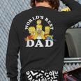 The Simpsons World's Best Dad Father's Day Group V2 Small Long Sleeve T-Shirt Back Print