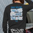 Sonic The Hedgehog Father's Day Dad Qualities Distressed Long Sleeve T-Shirt Back Print Sonic The Hedgehog Father's Day Dad Qualities Distressed Long Sleeve T-Shirt Back Print