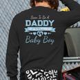 Soon To Be A Daddy Of a Handsome Baby Boy Announcement Long Sleeve T-Shirt Back Print Soon To Be A Daddy Of a Handsome Baby Boy Announcement Long Sleeve T-Shirt Back Print