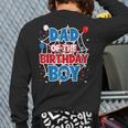 Spider Web Dad Of The Birthday Boy Long Sleeve T-Shirt Back Print