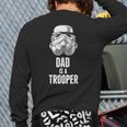 Star Wars Father's Day Stormtrooper Dad Is A Trooper Vintage Long Sleeve T-Shirt Back Print Star Wars Father's Day Stormtrooper Dad Is A Trooper Vintage Long Sleeve T-Shirt Back Print